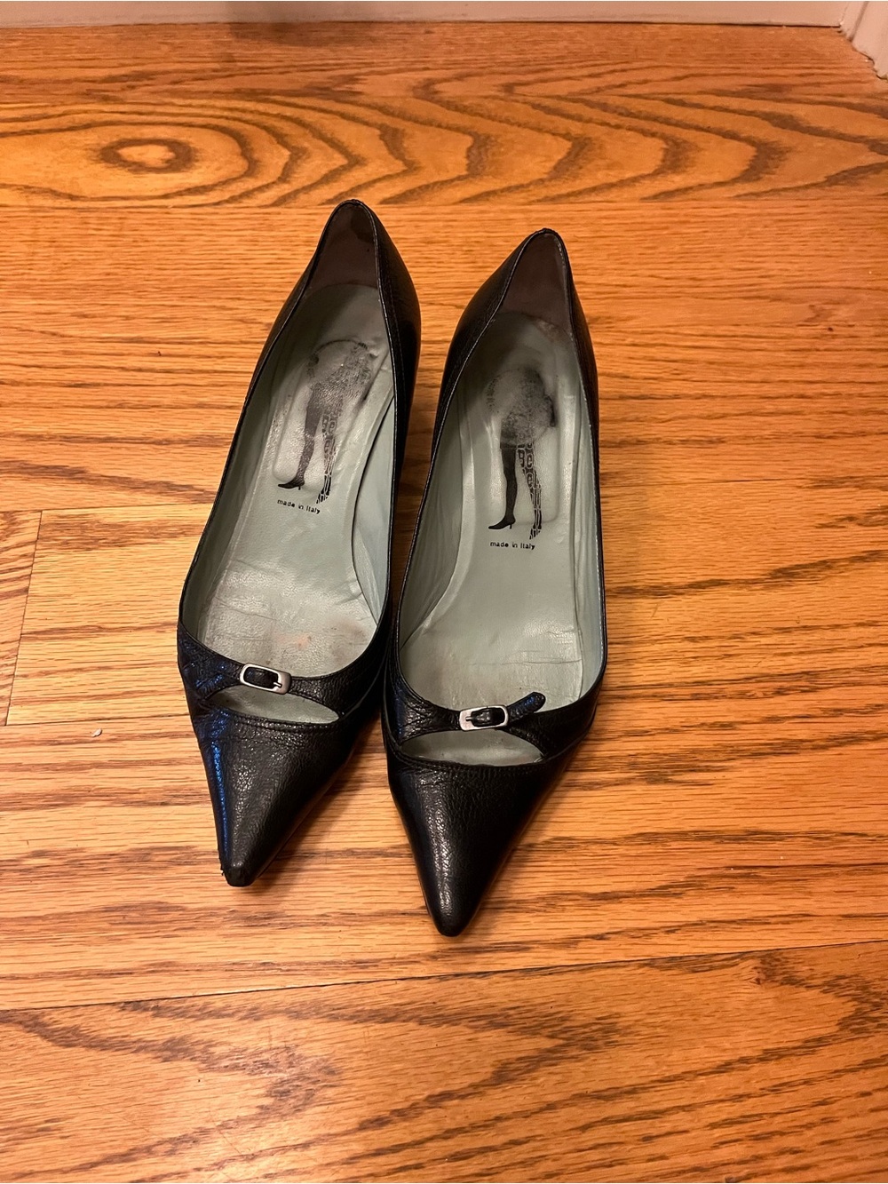 Classic Black Pointed Toe Women's Pumps